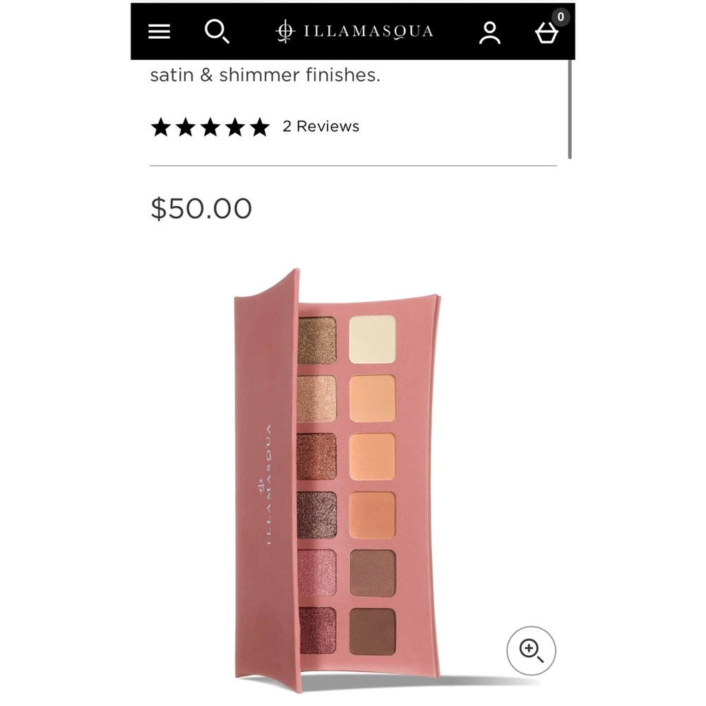 ILLamasqua Unveiled Artistry Palette